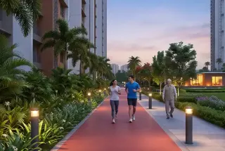 Jogging Track at Brigade WTC Whitefield