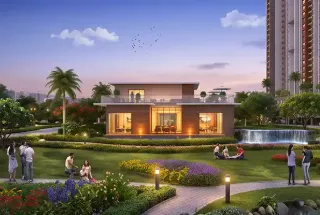 Landscaped Garden at Brigade WTC Whitefield