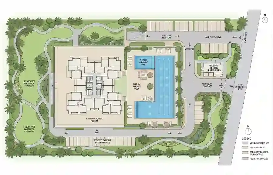 Brigade WTC Whitefield master plan layout