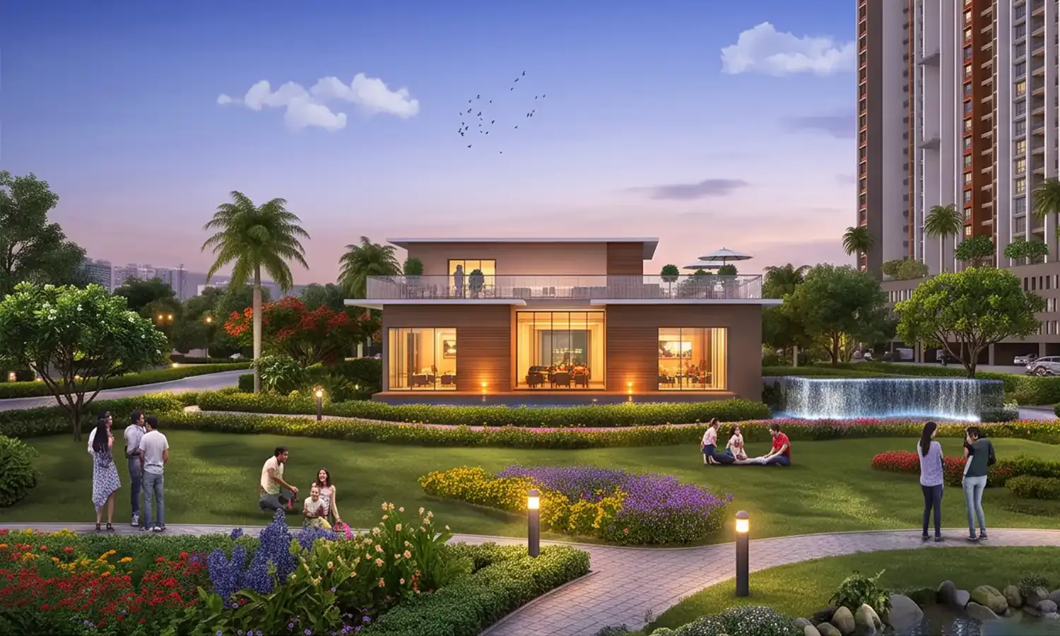 Landscaped Garden